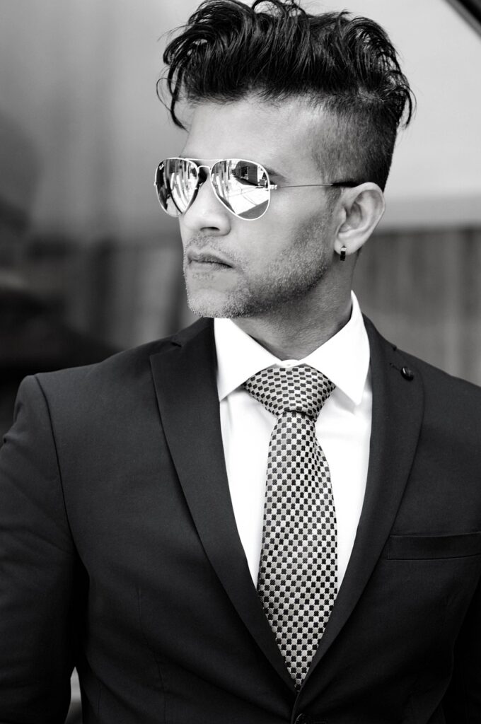 men, case, business, desk, the man, work, people, suit, person, professional, tie, success, reyban, sunglasses, boss