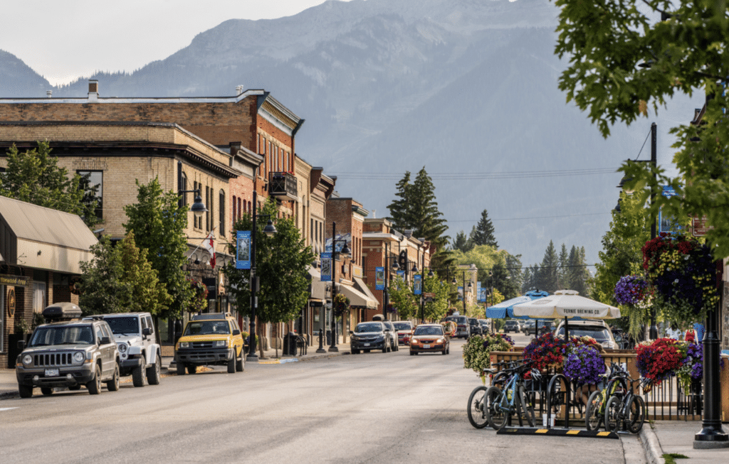 Fernie BC downtown resort beautiful mountain living